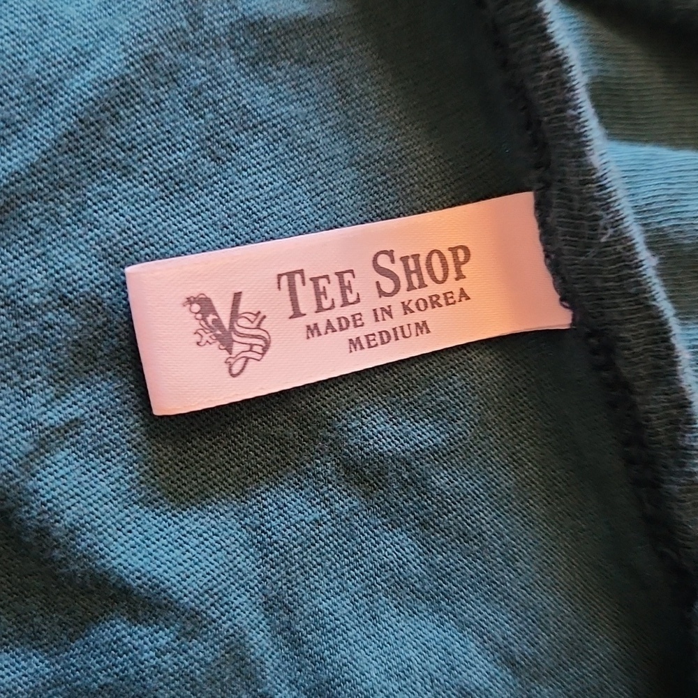 Victoria's Secret Tee Shop Tank Top And Loungewear Shorts Pajama Set Angel Line - Picture 8 of 8